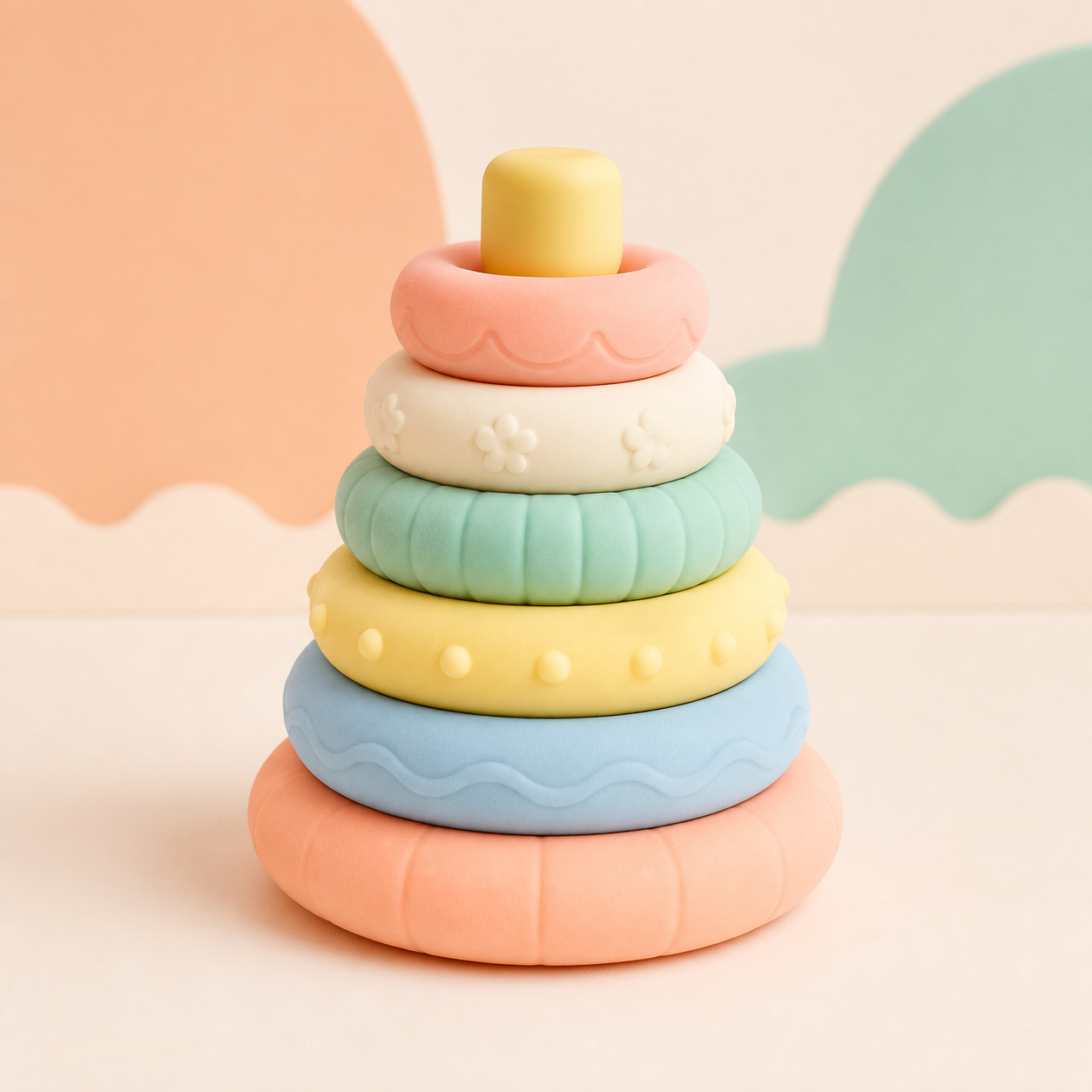 Soft Stacking Rings
